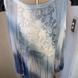 Peasant Style  Gentle Flowing Top